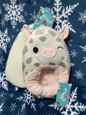 Size 4 - 5 fit Women Adult 6 - 7 Squishmallows Slippers Rosie Pig 4/5 6/7 BNWT