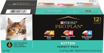 Purina Pro Plan High 2.25 Pound (Pack of 2), Variety Pack - 12 ct. (2) 