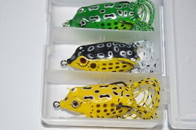 3 piece frog kit bass assortment ozark trail frogs topwaters with