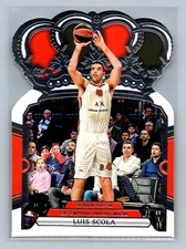 LUIS SCOLA 2023-24 Crown Royale Euroleague Basketball #80 EA7 Emporio Armani