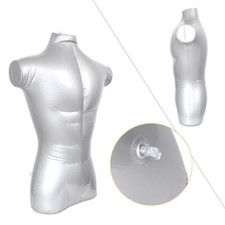 Inflatable Male Torso Model Half Body Mannequin Top Clothing Display Props