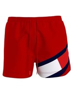 Tommy Hilfiger Herren Badehose Sf Medium Drawstring Gr. S Rot UM0UM02048XLG