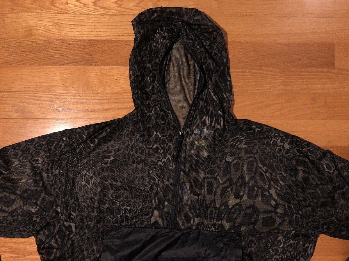 New S Nike ACG Dri Fit Happy Arachnid 1/2 Zip Jacket Top Men
