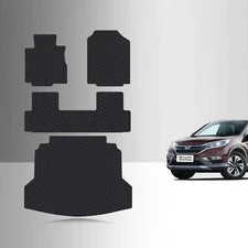 ToughPRO Full Set Floor Mats Black For Honda CR-V All Weather 2012-2016