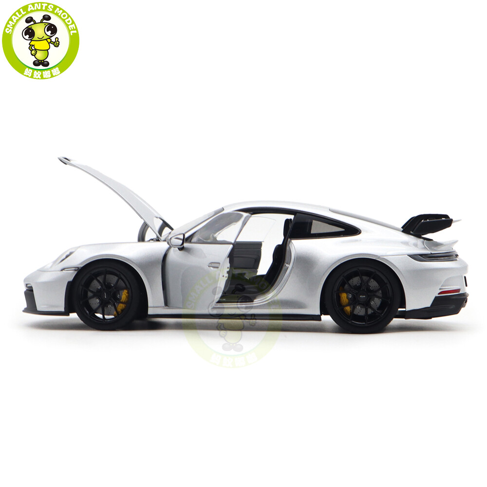 1/18 Porsche 911 992 GT3 2021 Norev 187313 Silver Diecast Model