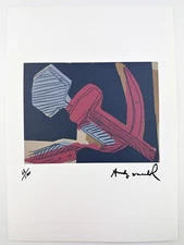 Andy Warhol Original Vintage Art Print Lithograph Signed Limited with COA