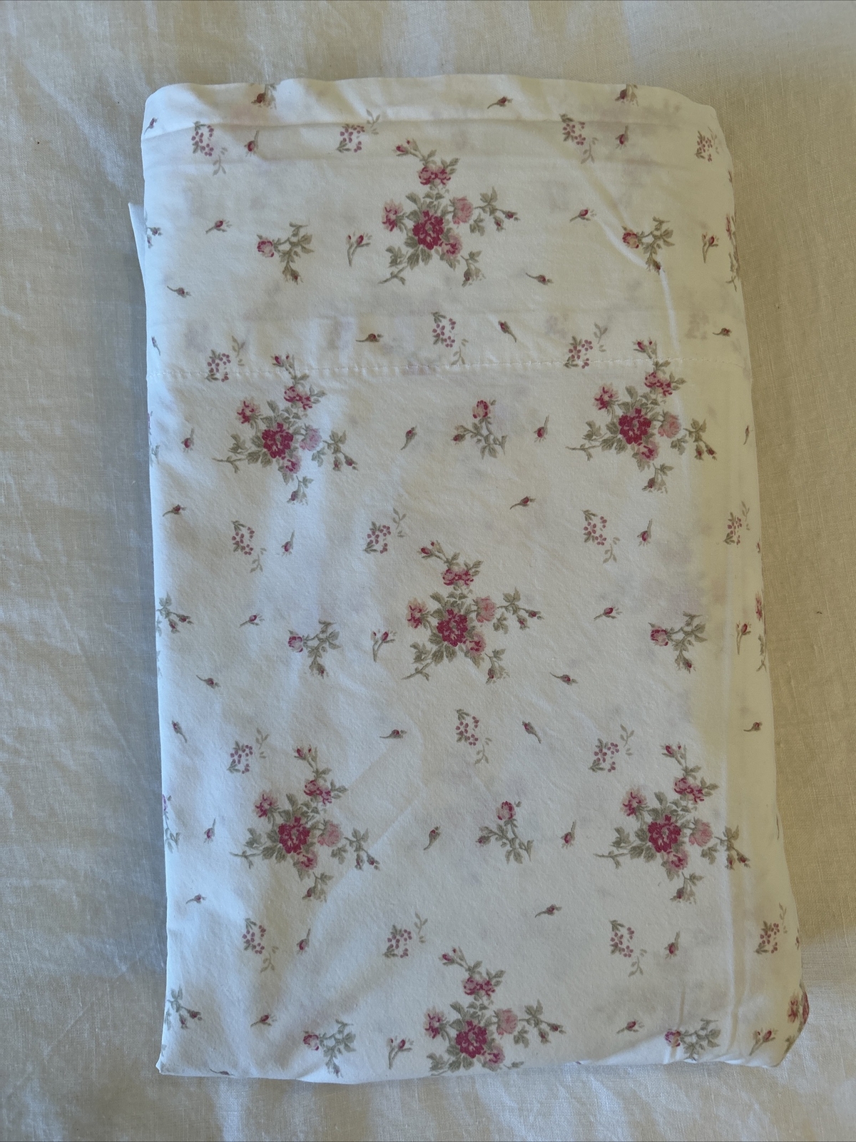 Shabby Chic tiny floral flat sheet Full size eBay
