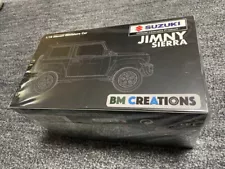 BM CREATIONS Suzuki Jimny sierra JB74 Bluish Black Pearl RHD 1/18 Model Car