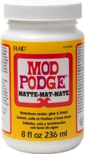 Mod Podge Matte Sealer, Glue & Finish: All-in-One Craft Solution- Quick Dry, ...