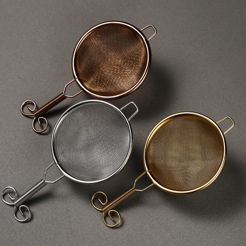 Tea Strainer Spoon Mesh Tea Infuser Loose Tea Brewing Tea Sifter Mesh