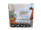 Brother Kitchen Assistant Electronic Cookbook Organize & Plan Meals