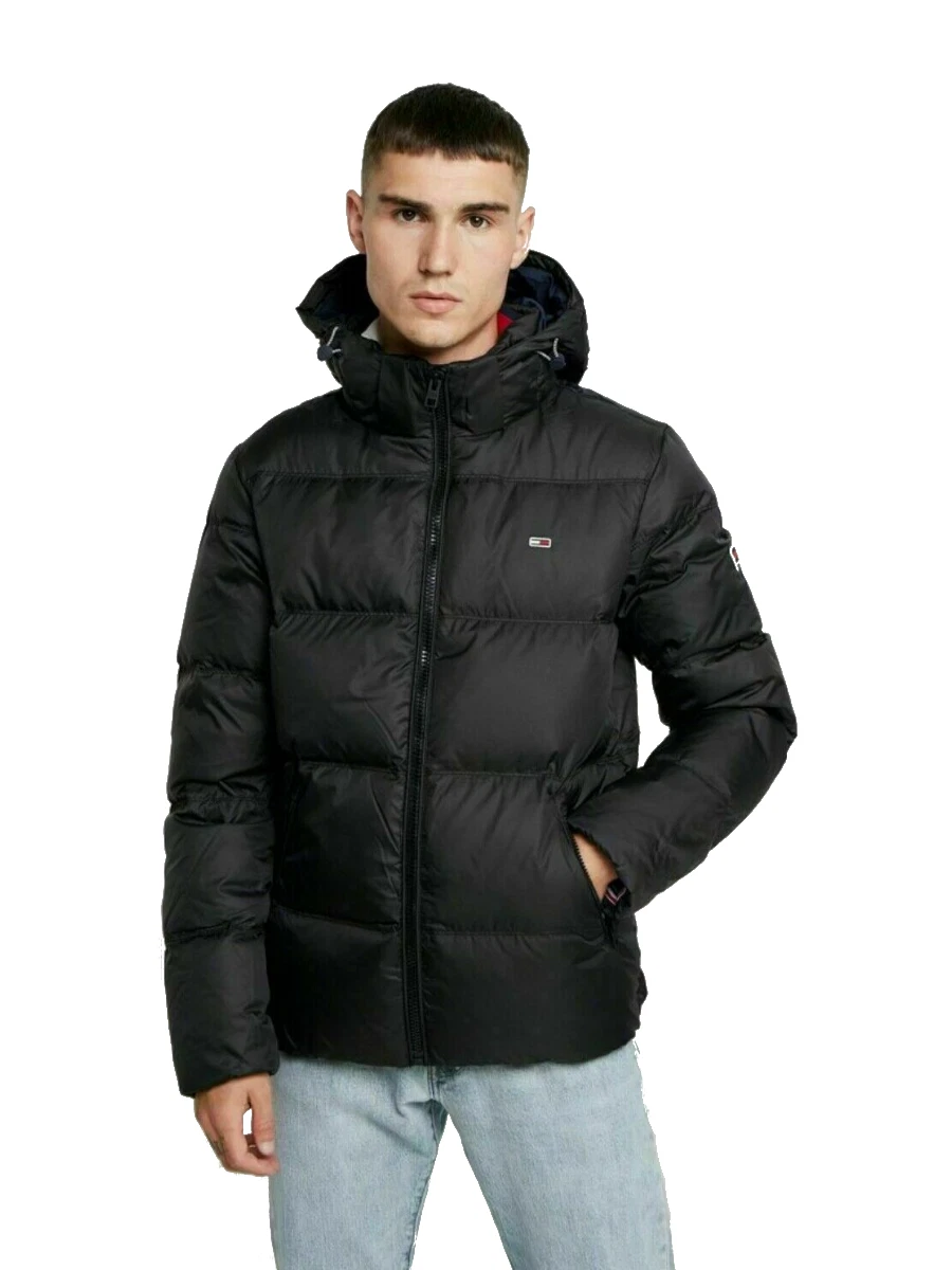 GIUBBINO GIUBBOTTO UOMO TOMMY HILFIGER EUROPE DM0DM06902 NERO ORIGINALE AI 2022