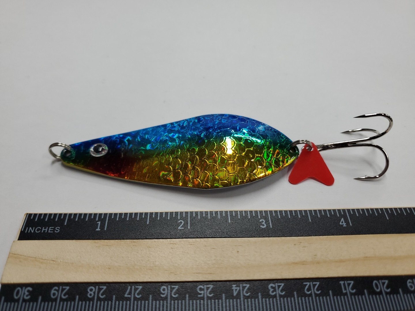 Lot of 40 Flash Spoons 1.5 oz. - Ultra Prism - Salwater/Freshwater - 4" - Image 3