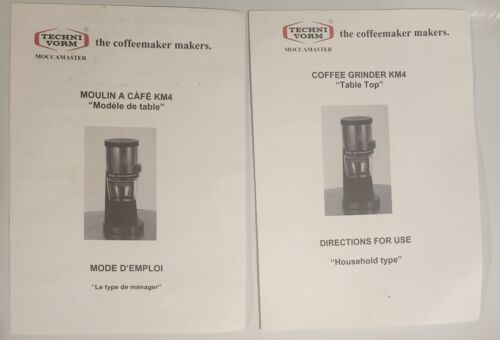 Pre-owned Technivorm Moccamaster KM4 TT Grinder, 14 oz, Polished Silver Finish - Picture 2 of 12