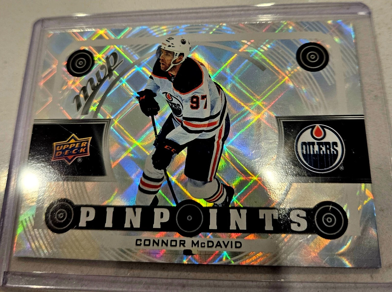 2022-23 Upper Deck MVP - Pinpoints #PP-25 Connor McDavid