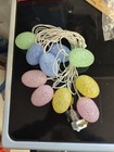 1 set of 10 Crystal Pastel Easter Egg String Lights Melted Popcorn  — photo 5