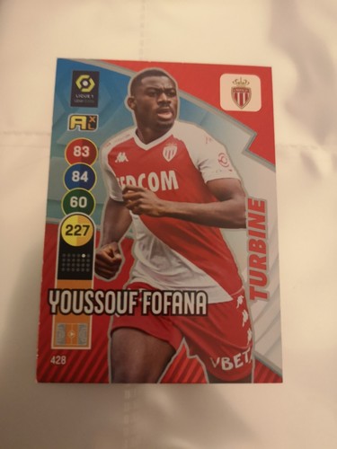 Vanderson.As Monaco.Foot 2023. Numero 253.Panini. Ligue 1. France