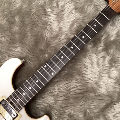 Greco] EW-88 White Electric Guitar Made In Japan WIth Soft Case