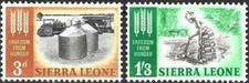 Timbres Sierra Leone 226/227 ** (66940CH)