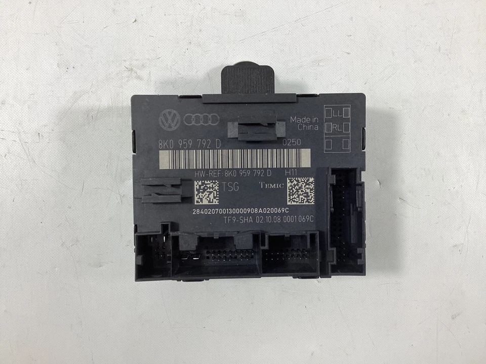 Unidad módulo de control puerta delantera derecha AUDI A5 A4 2009-2012 8K0959792D OEM. Foto 4 de 4