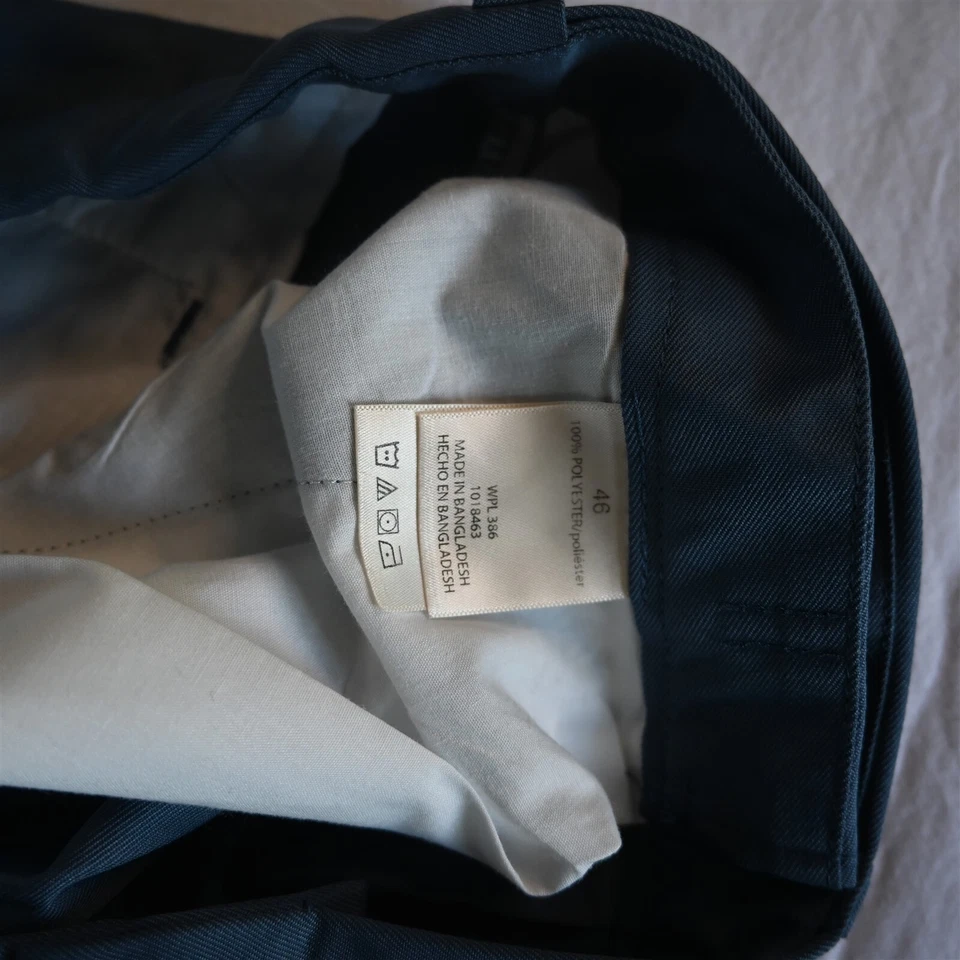 Pantalones Cortos de Golf Haggar 46x9" Azul Genial 18 Expansor Cintura Rendimiento Para Hombres Foto 4 de 4