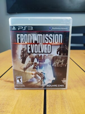 Front Mission Evolved (Sony PlayStation 3, 2010) PS3 Complete CIB