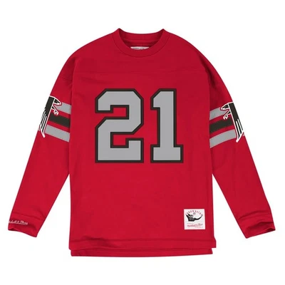 Mitchell & Ness NFL Nom & Numéro Manches Longues - Atlanta Falcons Deion Sanders - Photo 1/2