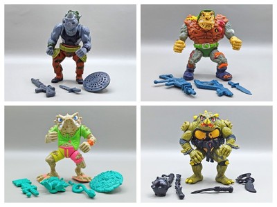 Teenage Mutant Ninja Turtles aus den 80er und 90er - TMNT - Vintage - Auswahl