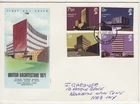 GB Stamps First Day Cover Modern University Buildings, education PHILART 1971