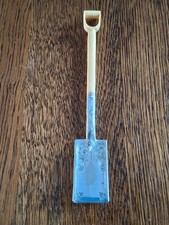 Walker & Hall silver plated spade with bone handle. Butter,cheese,pate server.
