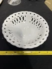 Vintage Milk Glass Candy Dish