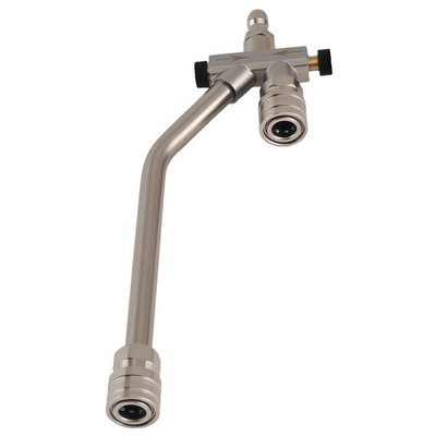 #ad Dual Connector Foam Extension for Pressure Washer Bar Nozzle Quick Connect $16.84