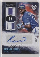 2018 Panini Diamond Kings Holo Blue 5/15 Richard Urena #RMS-RU Auto 1u6