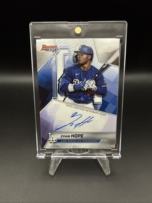 Zyhir Hope 2025 Bowman s Best On Card Auto - Dodgers