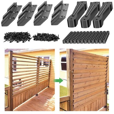 Louver Bracket Kit, Deck Sunblind System Hardware , New Open Box - Bag torn open