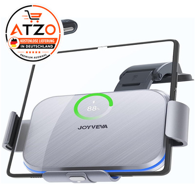 Wireless Car Charger Dual Coil 15W Galaxy Z Fold 7 6 5 4 3 Mate
