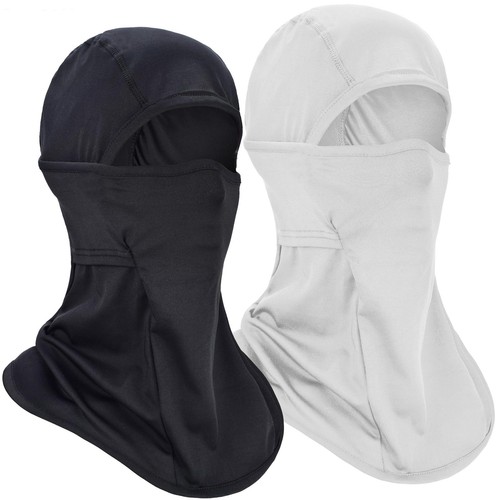 Cooling Balaclava Face Mask Men Women Summer, 2-Pack Lightweight Ski Mask Hel...