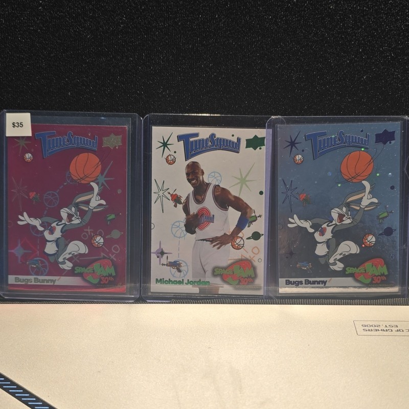 Upper Deck 2021 Space Jam 30th Tune Squad Insert 12-Card Lot Michael Jordan