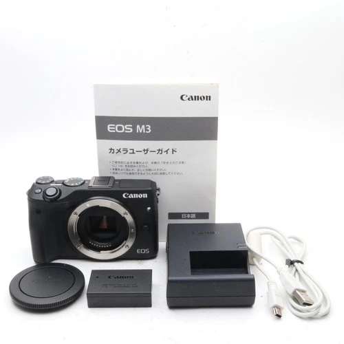 【Exc+5】Canon EOS M3 24.2MP Body Only Digital SLR Black EF-M Mount from Japan