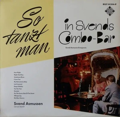 LP Svend Asmussen Sextet So Tanzt Man In Svends Combo-Bar MONO NEAR MINT