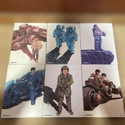 FREEDOM Complete DVD Set All 6 Volumes Japanese Sci-Fi Anime Series