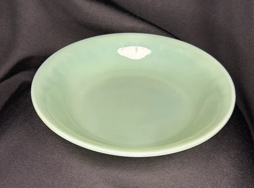 Anchor Hocking Fire King Jadeite Desert/Berry Bowl Vintage 7.5" Smooth Vintage B