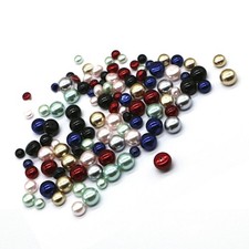 15Pcs Reusable Freshwater Pearls Assorted Color Loose Beads for Jewelry Craft