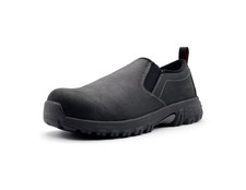 Avenger Work Shoes Mens Flight Slip On Composite Toe Black 7036