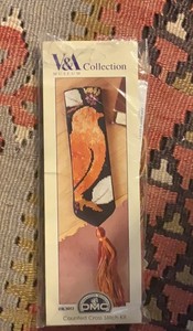 DMC V&A Museum Collection Counted Cross Stitch Bookmark
