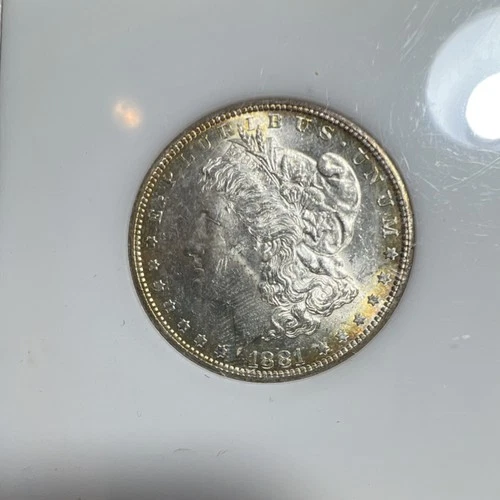 1881 Morgan Silver Dollar $1 0.9 Fineness 90% Silver San Francisco Coin