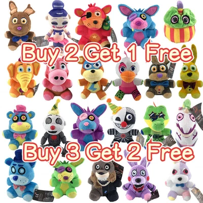 FNAF Plushies Five Nights at Freddy's Plush Doll Bear Foxy Sundrop Moon Toy