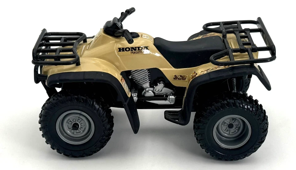 ERTL - Tan Honda Fourtrax 300 4x4 ATV - Escala 1:16 - Sin caja Foto 2 de 4