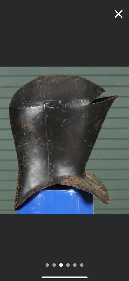 Casco de justas medieval reproducción Foto 3 de 4