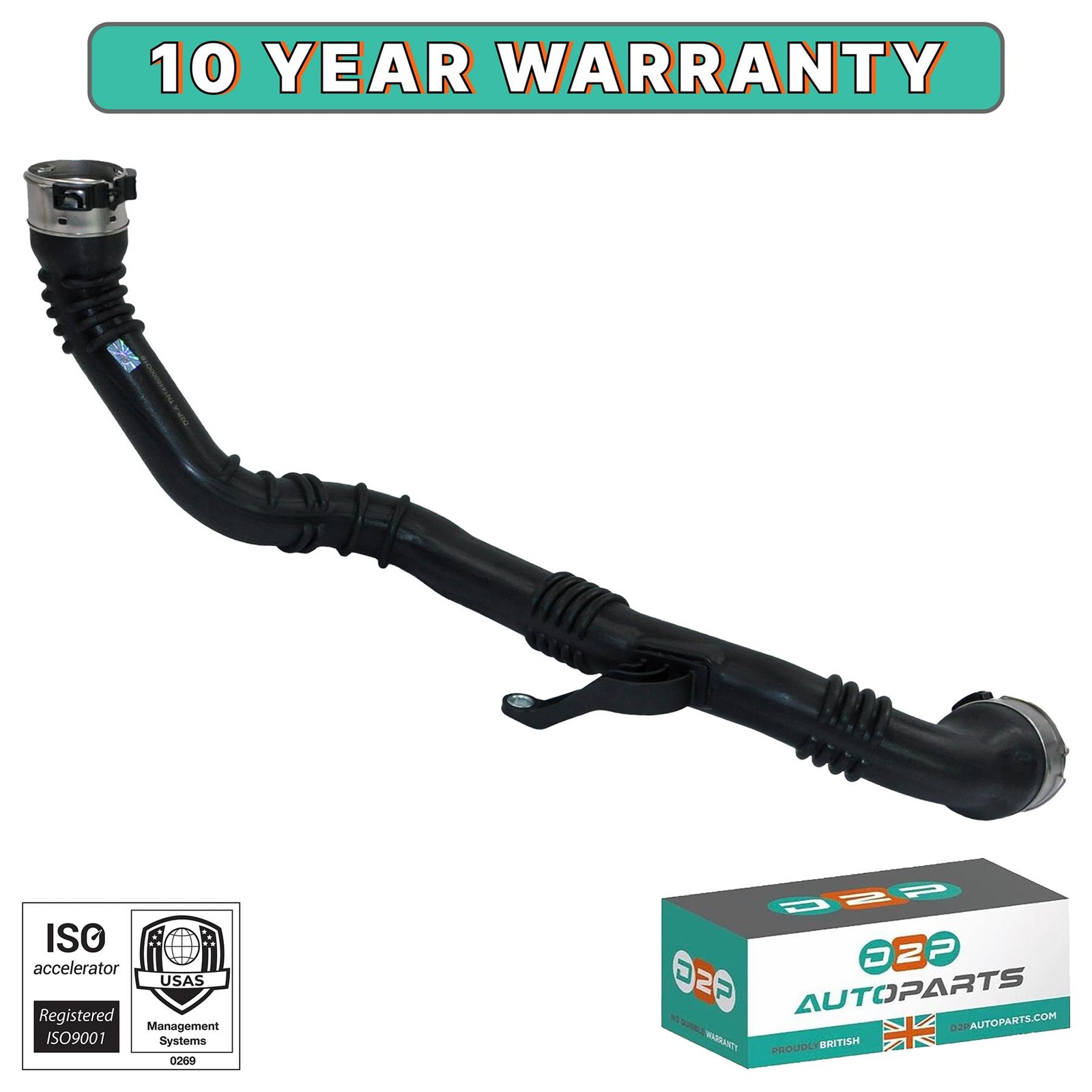 Intercooler Hose Pipe For Renault Kadjar / Nissan Qashqai 144608957R (2015-On) - Image 3